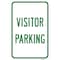 Signmission Visitor Parking, Heavy-Gauge Aluminum Rust Proof Parking Sign, 12" x 18", A-1218-24689 A-1218-24689 - alternate 1
